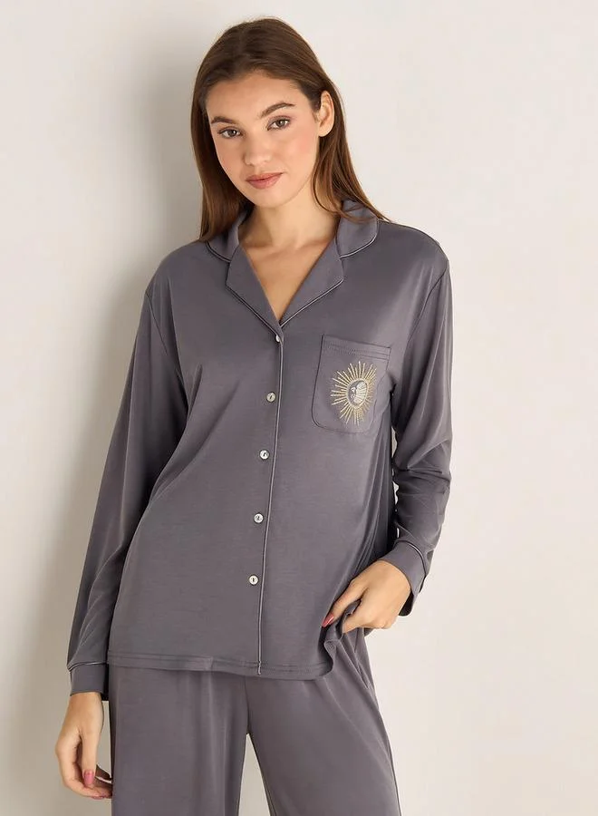 Splash FAV Pyjama Set Shirt and Pants Modal